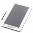 7,0 "de pantalla táctil E-Book Reader Music / Video Media Player w / micrófono / salida de AV-/ TF - Blanco (4GB)