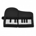 Historieta linda de Estilo Piano USB 2.0 Flash Disk Drive - Blanco + Negro (4 GB)